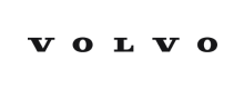 Freigestelltes Volvo Logo in Schwarz