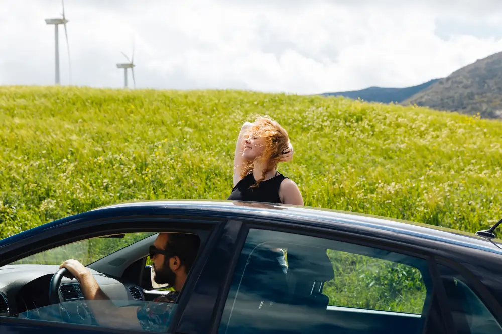 Autoabo-Nutzung auf dem Land Auto Abo auf dem Land