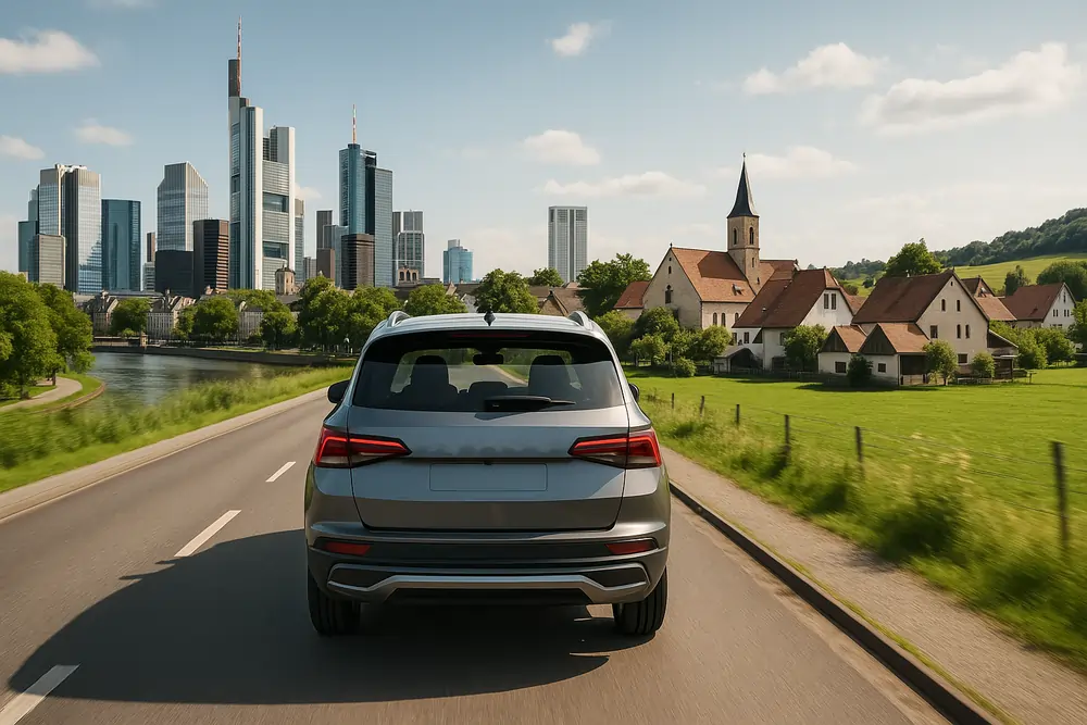 Auto Abo auf dem Land vs. Stadt Auto Abo auf dem Land