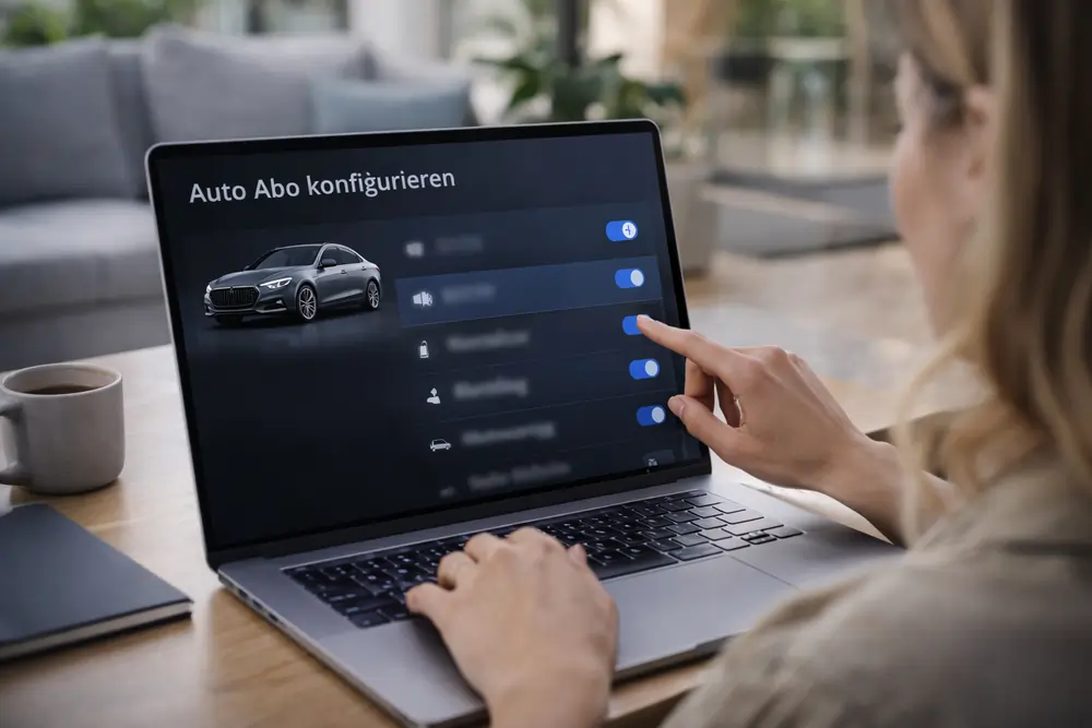 Auto-Abo konfigurieren Auto Abo Funktionen
