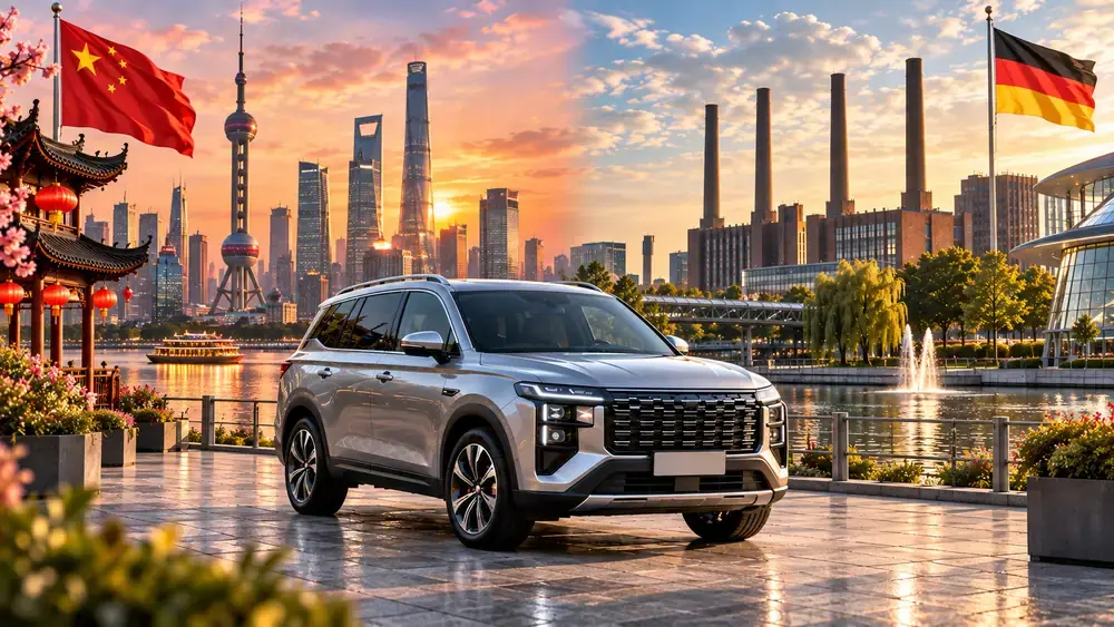 Ein modernes SUV als Symbolbild für einen JAC Motors Infobeitrag zum Thema chinesische Auto-Abo Marken in Deutschland