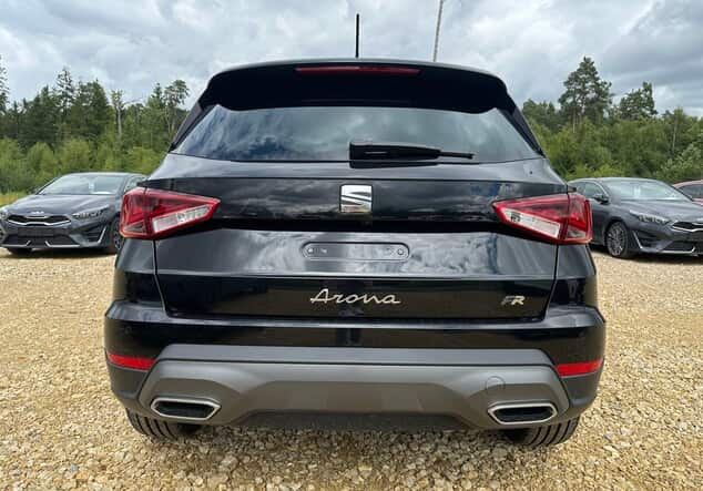 Angebotsdetails Seat Arona Seat Arona FR Black Edition 1.5 TSI 110 kW (150 PS) 7-Gang-DSG Midnight Schwarz Metallic