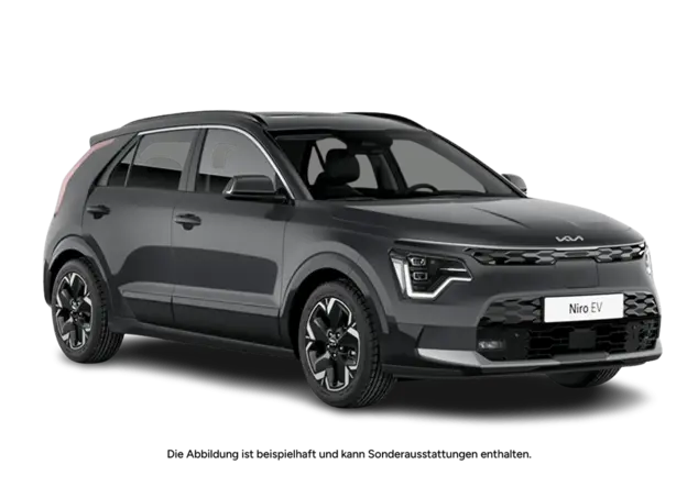Angebotsdetails Kia Niro EV Inspiration Wärmepumpe DriveWise Technik Relax Sound Glasdach Grau