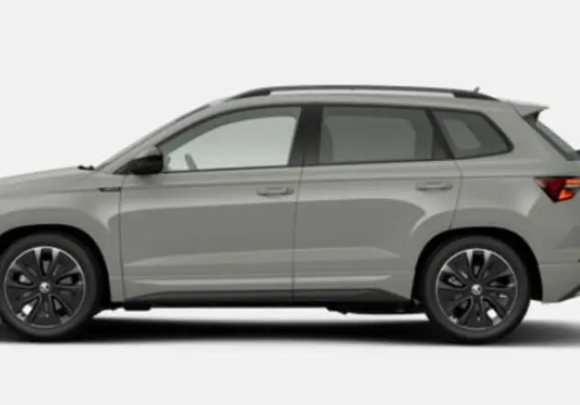 Angebotsdetails Skoda Karoq Skoda Karoq Sportline 2.0 TSI 7-Gang-DSG 140.00 kW (190 PS) Stahl Grau