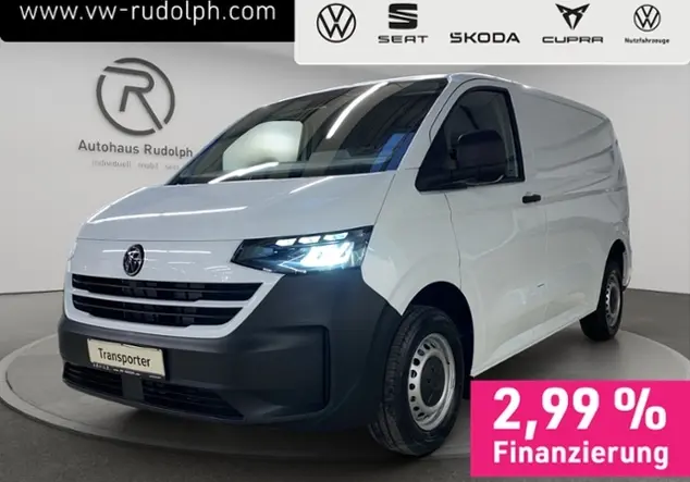 Angebotsdetails Volkswagen T7 Transporter Kasten 2.0 TDI KR 3100 mm WeiÃ (Clear White)