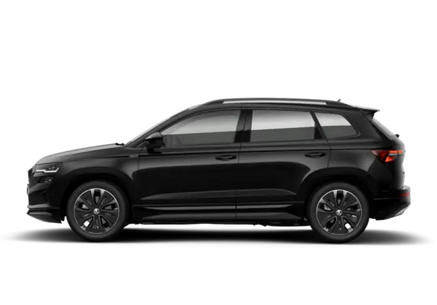 Angebotsdetails Skoda Karoq Sportline, 1.5 TSI, 110 kW, 7-Gang DSG, Front Black-Magic Perleffekt