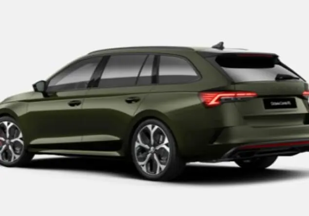 Angebotsdetails Skoda Octavia Skoda Octavia Combi RS 2.0 TSI 195 kW (265 PS) 7-Gang-DSG Khaki Green Metallic