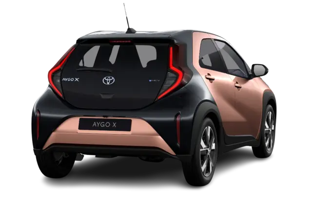 Angebotsdetails Toyota Aygo X 1.5-l-Hybrid Teamplayer CVT Cinnamon Bronze Metallic / Black
