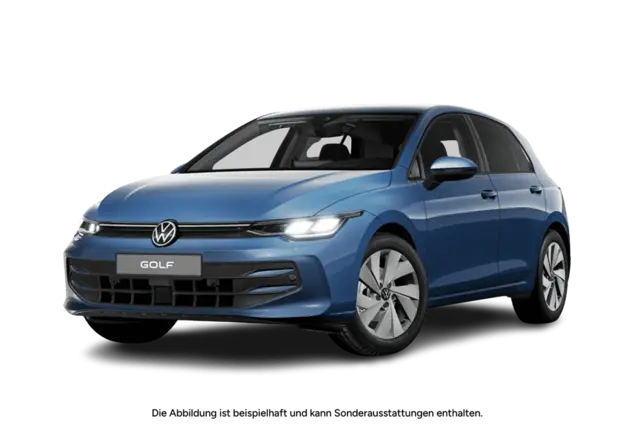 Angebotsdetails Volkswagen Golf 8 Life 1,5 l TSI Facelift Blau (Anemonenblau Metallic)
