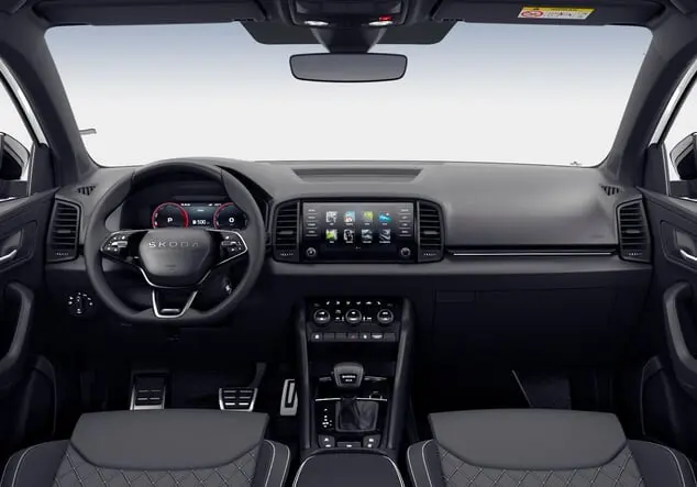 Angebotsdetails Skoda Karoq Selection, 1.5 TSI, 110 kW, 7-Gang DSG, Front Black-Magic Perleffekt