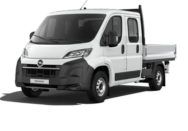 Angebotsdetails Opel Movano Opel Movano Pritschenwagen L3 3.5t verstärkt 2.2 BlueHDi 180 132 kW (180 PS) 8-Gang Automatikgetriebe Cassablanca Weiß