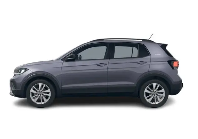 Angebotsdetails Volkswagen T-Cross Volkswagen T-Cross ENERGY 1.0 TSI 85 kW (116 PS) 7-Gang-DSG Rauchgrau Metallic