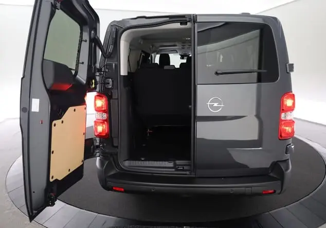 Angebotsdetails Opel Vivaro Opel Kombi 9-Sitzer Lang 2.0 BlueHDi 180 130 kW (177 PS) 8-Gang Automatikgetriebe Diesel Merkur-Grau (Metallic)