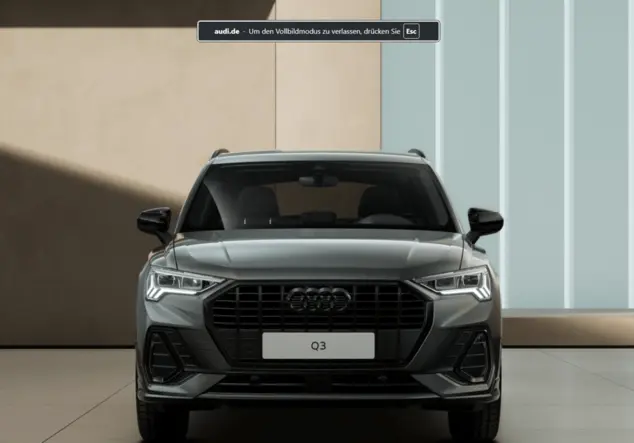 Angebotsdetails Audi Q3 Audi Q3 S line 35 TDI S tronic Chronosgrau