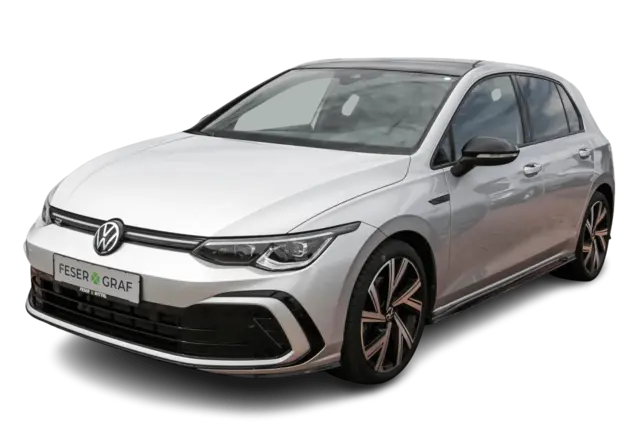 Angebotsdetails Volkswagen Golf 2.0 TSI R-Line BlackStyle AHK/Matrix Reflexsilber Metallic