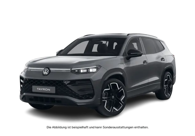 Angebotsdetails Volkswagen Tayron Volkswagen Tayron R-Line 2.0 TDI 142 kW (193 PS) 7-Gang-DSG 4MOTION Delfingrau Metallic