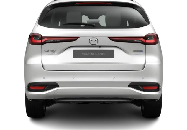 Angebotsdetails Mazda CX-80 2.5 e-SKYACTIV PHEV Homura Plus Auto Rhodium White - Metallic