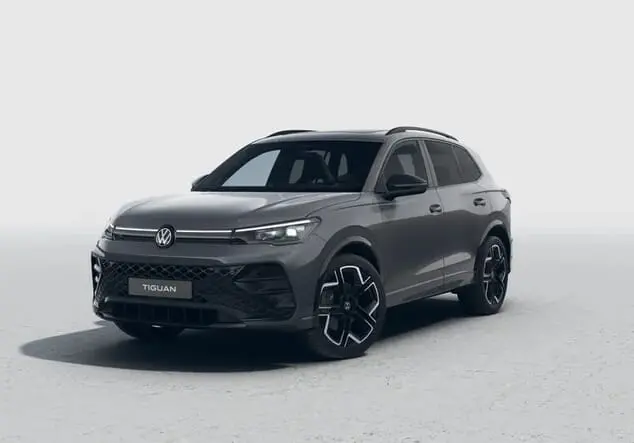 Angebotsdetails Volkswagen Tiguan Volkswagen Tiguan R-Line 2.0 TSI 195 kW (265 PS) 7-Gang-DSG 4MOTION Delfingrau Metallic