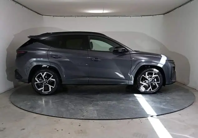 Angebotsdetails Hyundai TUCSON Hyundai Tucson N-Line 1.6 T-GDI MHEV 118 kW (160 PS) 7-Gang-DSG Ecotronic Gray Pearl