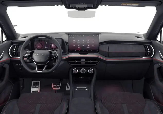 Angebotsdetails Skoda Kodiaq Skoda Kodiaq RS 2.0 TSI 195 kW (265 PS) 7-Gang-DSG Black-Magic Perleffekt