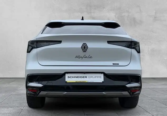 Angebotsdetails Renault Rafale Techno E-Tech Full Hybrid 200 Perlmutt-Weiß mit Dach in Schwarz oder Schwarz