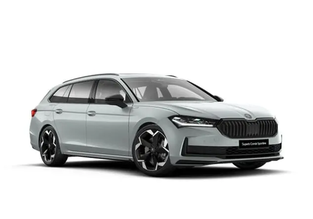 Angebotsdetails Skoda Superb Skoda Superb Combi Sportline 2.0 TDI 142 kW (193 PS) 7-Gang-DSG Aluminium Silber Metallic