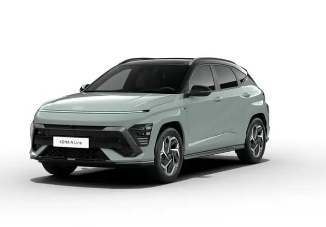 Angebotsdetails Hyundai KONA Hyundai N-Line 1.6 T-GDI 101 kW (138 PS) 7-Gang DCT Frontantrieb Mirage Green