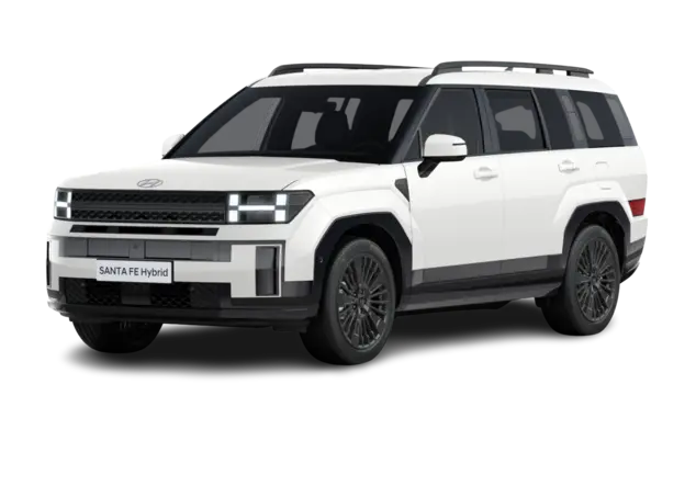 Angebotsdetails Hyundai Santa Fe 1.6 T-GDI Hybrid Blackline 4WD Auto Creamy White Uni