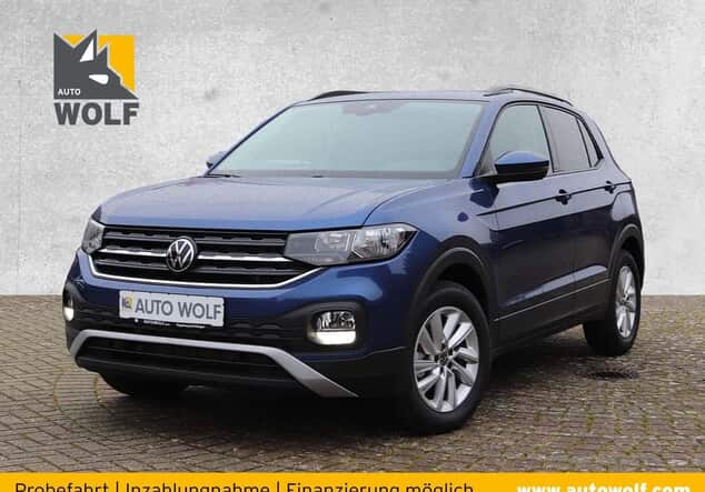Angebotsdetails Volkswagen T-Cross 1.0 TSI LIFE *ACC*Kamera*APP Reef Blue Metallic