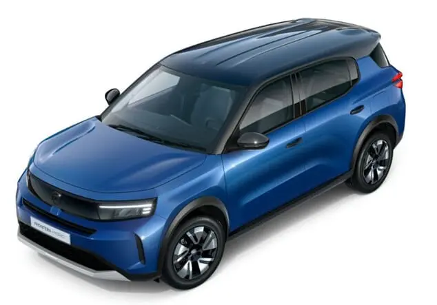 Angebotsdetails Opel Frontera Opel Frontera GS 1.2 Hybrid 6-Gang-eDCT 107.00 kW (145 PS) Effekt Blau (Metallic)