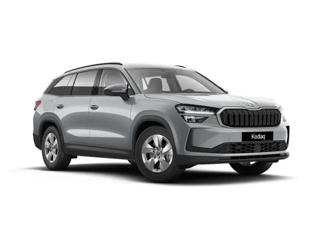 Angebotsdetails Skoda Kodiaq Skoda Kodiaq Selection 1.5 TSI 7-Gang-DSG 110.00 kW (150 PS) Smokey Diamon Silber Metallic