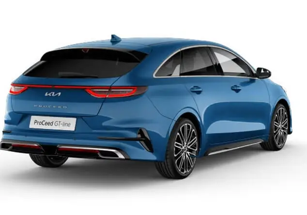 Angebotsdetails Kia ProCeed Kia ProCeed GT-Line 1.5 T-GDI 103 kW (140 PS) 6-Gang Blue Flame metalic