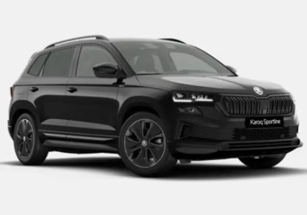 Angebotsdetails Skoda Karoq Skoda Karoq Sportline 2.0 TSI 7-Gang-DSG 140.00 kW (190 PS) Black-Magic Perleffekt