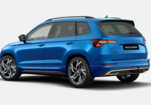 Angebotsdetails Skoda Karoq Skoda Karoq Sportline 1.5 TSI 7-Gang-DSG 110.00 kW (150 PS) Race Blau Metallic