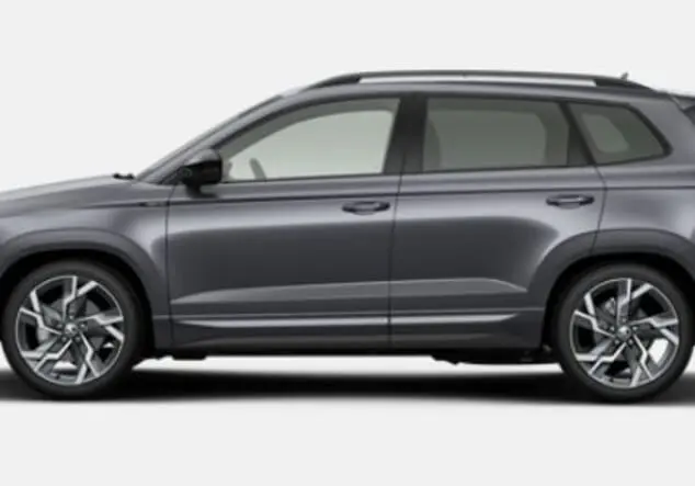 Angebotsdetails Skoda Karoq Skoda Karoq Sportline 1.5 TSI 7-Gang-DSG 110.00 kW (150 PS) Graphite-Grau Metallic