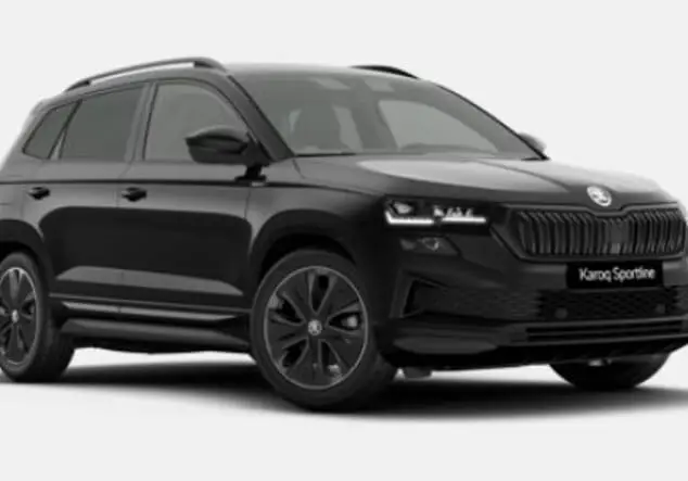 Angebotsdetails Skoda Karoq Skoda Karoq Sportline 2.0 TSI 7-Gang-DSG 140.00 kW (190 PS) Black-Magic Perleffekt