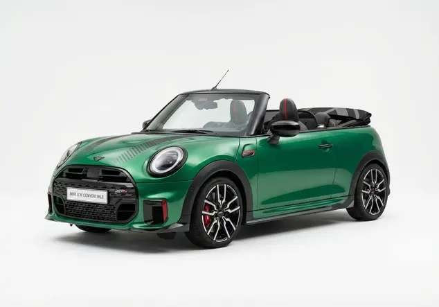 Angebotsdetails MINI Cooper Cabrio JCW Cabrio JCW Trim Steptronic British Racing Green metallic