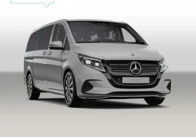 Angebotsdetails Mercedes-Benz EQV EQV 300 lang NEUWAGEN 360°Kamera MULTIBEAM ELEKTRISCHE SCHIEBETÜR EASY-PACK THERMOTRONIC Alpingrau