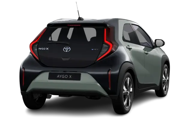 Angebotsdetails Toyota Aygo X 1.5-l-Hybrid Teamplayer CVT Urban Khaki / Black