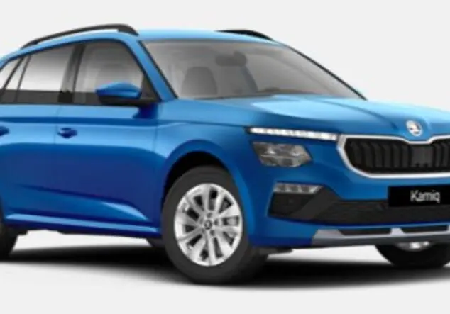 Angebotsdetails Skoda Kamiq Skoda Kamiq Selection 1.5 TSI 110 kW (150 PS) 7-Gang-DSG Race-Blau Metallic