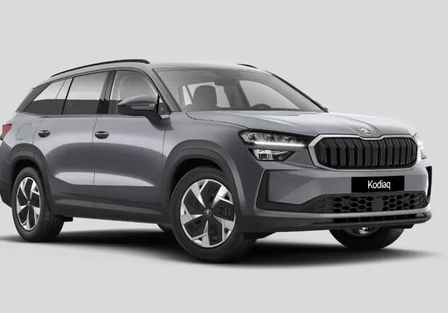Angebotsdetails Skoda Kodiaq Skoda Kodiaq Selection 1.5 TSI mHEV 110 kW (150 PS) 7-Gang-DSG Graphite-Grau Metallic