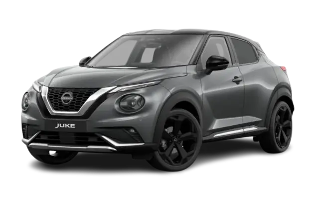 Angebotsdetails Nissan JUKE 1.0 DIG-T TEKNA DCT Karosserie: Dark Grey / Dach, Außenspiegel: Black
