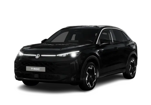 Angebotsdetails Volkswagen T-Roc Volkswagen T-Roc R-Line 1.5 TSI 110 kW (150 PS) 7-Gang-DSG Grenadillschwarz Metallic