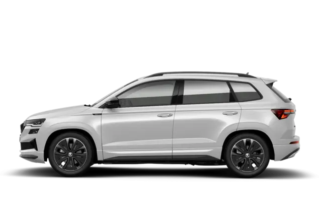 Angebotsdetails Skoda Karoq Sportline, 2.0 TSI, 140 kW, 7-Gang DSG, Moon-Weiß Perleffekt