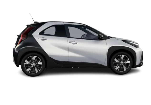 Angebotsdetails Toyota Aygo X 1.5-l-Hybrid Teamplayer CVT Light Purple Silver / Black