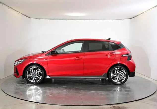 Angebotsdetails Hyundai i20 Hyundai i20 N-Line Style 1.0 T-GDI 74 kW (100 PS) 7-Gang-DSG Dragon Red Pearl