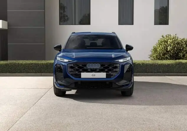 Angebotsdetails Audi Q3 Audi Q3 S line 1.5 TFSI 110 kW (150 PS) 7-Gang tronic Navarrablau Metallic