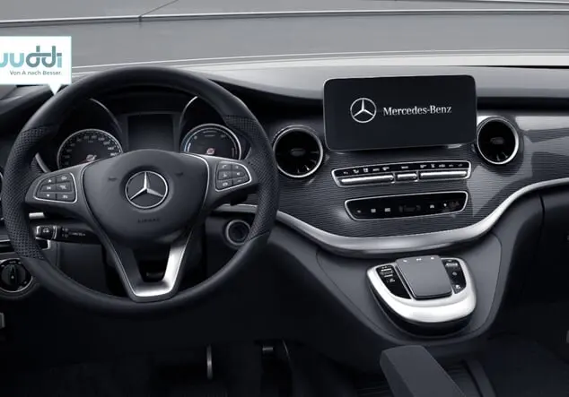 Angebotsdetails Mercedes-Benz EQV 300 Lang Rückfahrkamera Totwinkel Intelligent Light EASY-PACK Heckklappe Graphitgrau Metallic