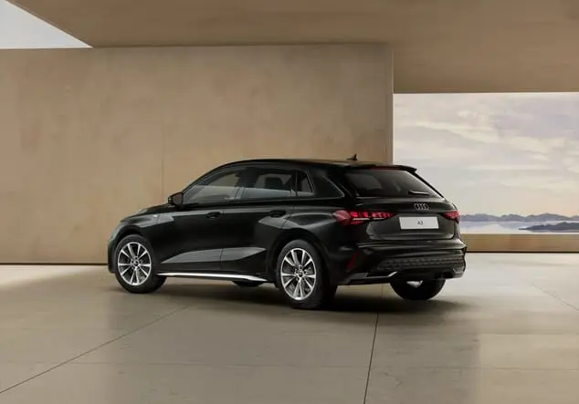 Angebotsdetails Audi A3 Audi A3 Sportback S line 35 TFSI 110 kW (150 PS) 7-Gang S tronic Mythosschwarz Metallic