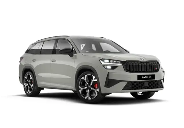 Angebotsdetails Skoda Kodiaq Skoda Kodiaq RS 2.0 TSI 195 kW (265 PS) 7-Gang-DSG Stahl-Grau